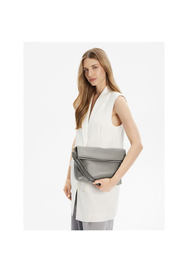 TOMMY HILFIGER - Torebka Tommy Hilfiger. Kolor: szary