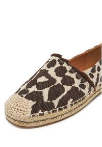 DeeZee Espadryle Q124-1 Brązowy. Kolor: brązowy. Materiał: materiał #7