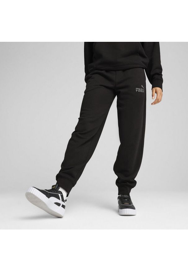 Puma - Damskie spodnie dresowe ESS NATURE 2.0 Comfort PUMA Black. Kolor: czarny. Materiał: dresówka. Sport: fitness