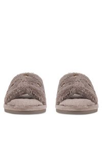 Home & Relax Kapcie P3131521 Beżowy. Kolor: beżowy. Materiał: materiał #4