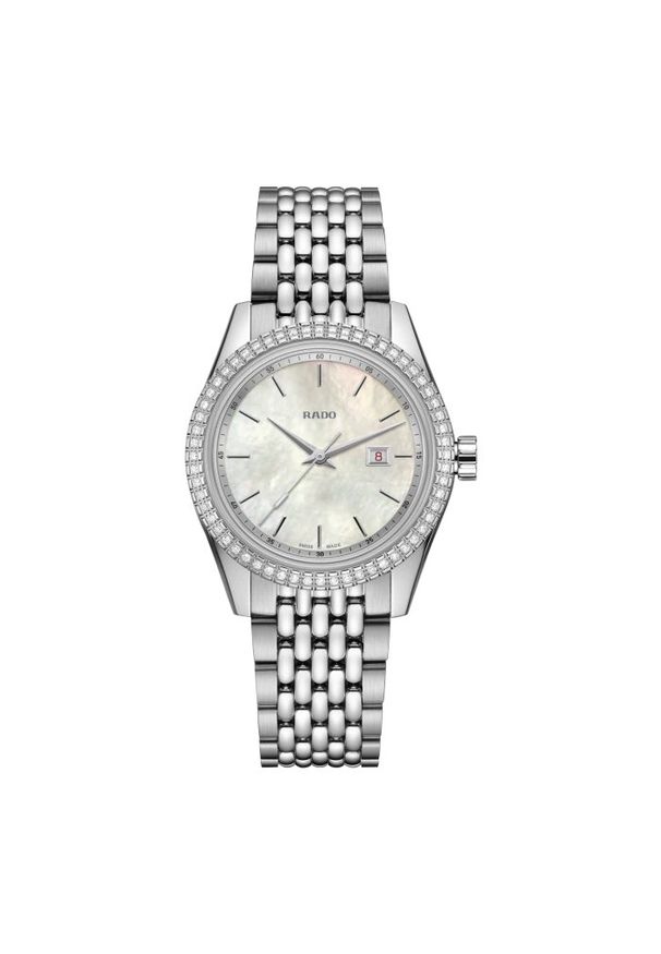 Zegarek Damski RADO Classic Diamonds HYPERCHROME R33 099 91 8. Materiał: materiał. Styl: elegancki