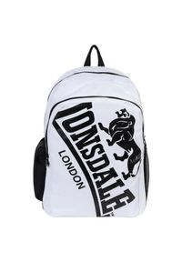 Plecak Lonsdale Astbury. Kolor: czarny, biały, wielokolorowy #1