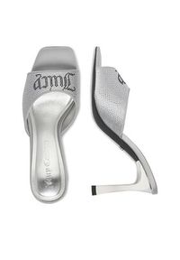 Juicy Couture Klapki CEO-259-29-06 Srebrny. Kolor: srebrny. Materiał: materiał #9