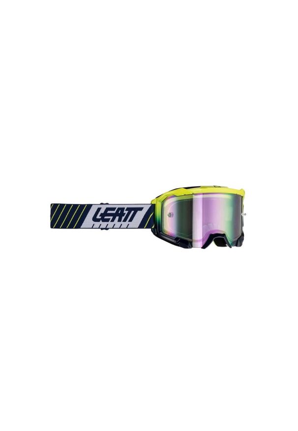 LEATT - Gogle rowerowe MTB Enduro dla dorosłych Leatt Velocity 4.5 IRIZ V23. Kolor: niebieski