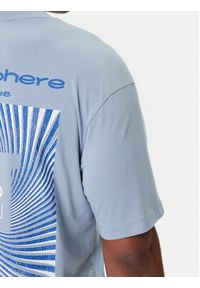 Hugo - HUGO T-Shirt Nedix 50543483 Błękitny Regular Fit. Kolor: niebieski. Materiał: bawełna