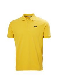 Polo Helly Hansen Transat. Typ kołnierza: polo. Kolor: żółty. Styl: elegancki