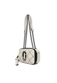 MARC JACOBS - Marc Jacobs Torebka The Snapshot Chain 2P5HCR020H02 Biały. Kolor: biały. Materiał: skórzane #8