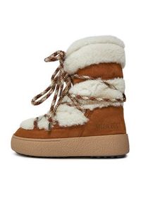 Moon Boot Śniegowce Ltrack Shearling 24500500001 Brązowy. Kolor: brązowy #4