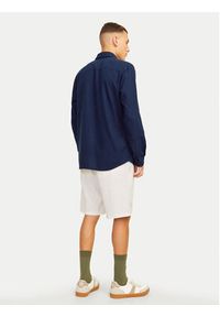 Jack & Jones - Jack&Jones Koszula Joshua 12258429 Granatowy Slim Fit. Kolor: niebieski. Materiał: syntetyk, bawełna #5