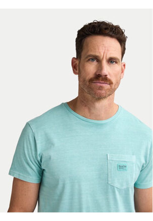 Petrol Industries T-Shirt M-1050-TSR632 Niebieski Regular Fit. Kolor: niebieski. Materiał: bawełna