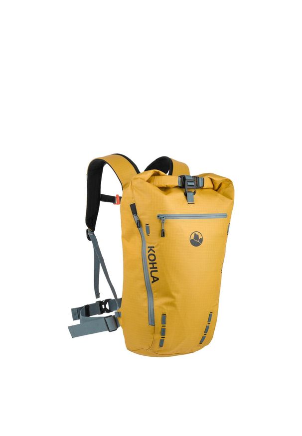 KOHLA - Plecak górski Kohla Rock 24L - lemon curry/stormy sea. Kolor: żółty. Styl: rockowy