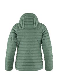 FJÄLRÄVEN KANKEEN - Kurtka puchowa damska Fjällräven Expedition Lätt Hoodie. Kolor: zielony. Materiał: puch. Sport: turystyka piesza #2
