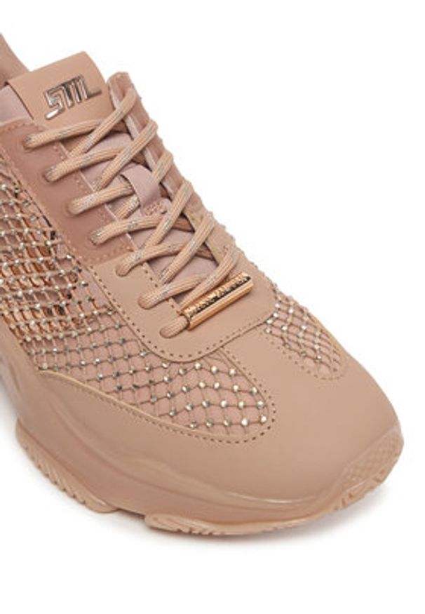 Steve Madden Sneakersy 11005496 Różowy. Kolor: różowy. Materiał: skóra
