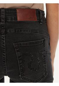 Rinascimento Jeansy CFC0120190003 Czarny Flare Fit. Kolor: czarny