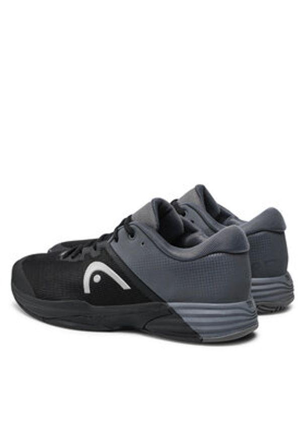 Head Buty do tenisa Revolt Evo 2.0 273202 Czarny. Kolor: czarny. Materiał: materiał. Sport: tenis