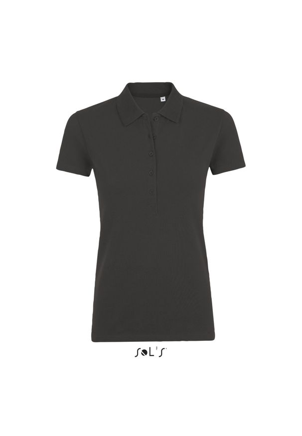 SOL'S - Damska koszulka polo Sol's Phoenix. Typ kołnierza: polo. Kolor: wielokolorowy, szary, brązowy