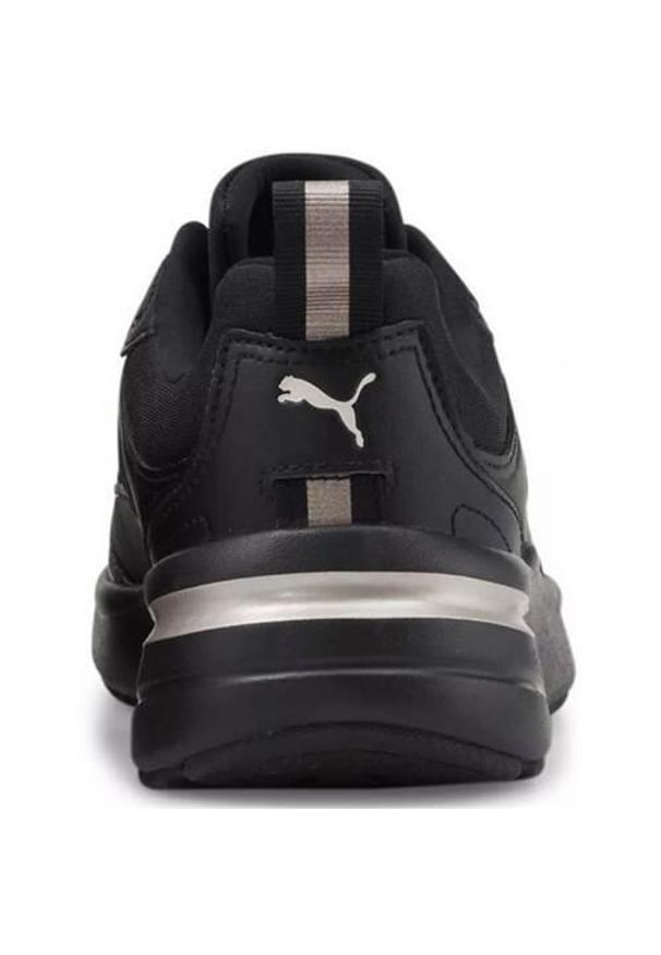 Buty do chodzenia damskie Puma FS Runner Metallic Wns. Zapięcie: sznurówki. Kolor: czarny. Materiał: materiał, syntetyk. Szerokość cholewki: normalna. Sport: turystyka piesza