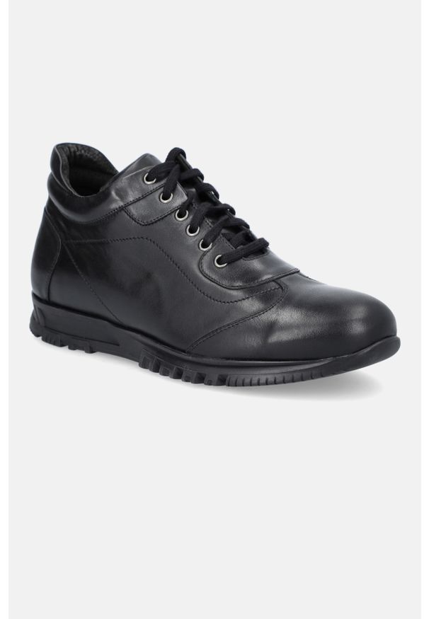 Lancerto - Sneakersy Wangels Czarne. Kolor: czarny