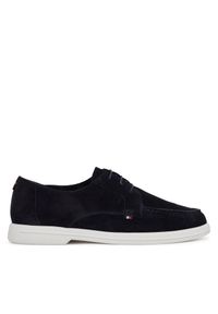 TOMMY HILFIGER - Mokasyny Tommy Hilfiger. Kolor: niebieski