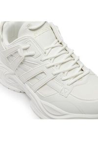 Guess Sneakersy Belluno Low FMTBEL ELE12 Biały. Kolor: biały. Materiał: skóra