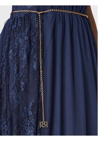 Rinascimento Sukienka wieczorowa CFC0111408003 Granatowy Regular Fit. Kolor: niebieski. Materiał: syntetyk. Styl: wizytowy #4
