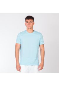 Joma Desert T -Shirt Men 2xl - Oddychający nieba niebieska bawełna. Kolor: niebieski. Materiał: bawełna. Długość rękawa: krótki rękaw. Długość: krótkie