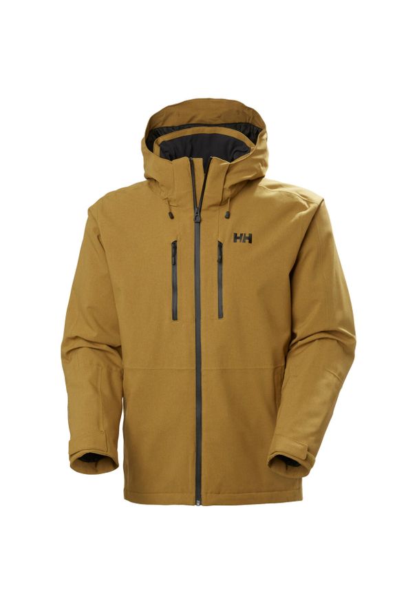 Kurtka narciarska Helly Hansen Juniper 3.0. Kolor: brązowy. Sezon: zima. Sport: narciarstwo