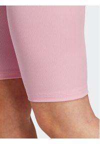 Adidas - adidas Szorty sportowe Adicolor Essentials Short Leggings HZ7259 Różowy. Kolor: różowy. Materiał: wiskoza