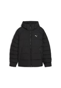 Puma - Męska kurtka z kapturem Mono PUMA Black. Typ kołnierza: kaptur. Kolor: czarny. Sport: bieganie