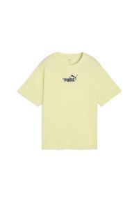 Puma - Damska koszulka o luźnym kroju Essentials Nature 2.0 PUMA. Kolor: żółty. Sport: bieganie #1
