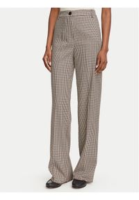 Marella Spodnie materiałowe Amato 2625136141 Beżowy Wide Leg. Kolor: beżowy. Materiał: syntetyk #1