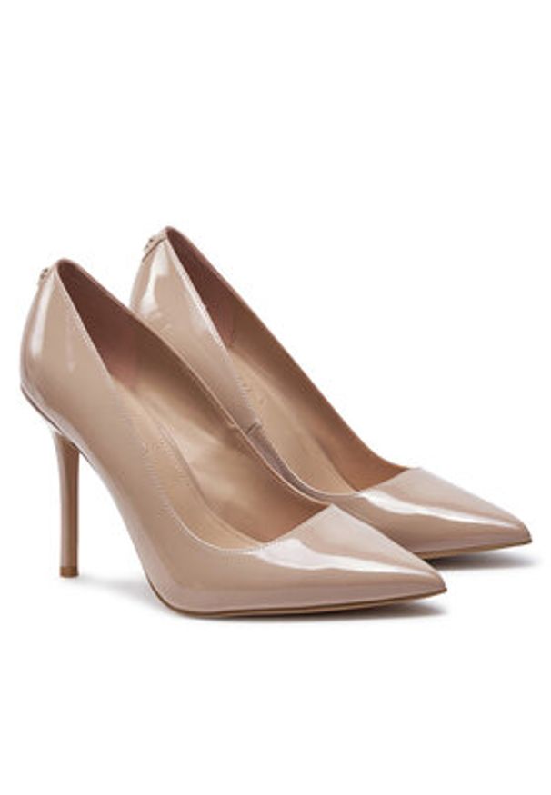 Pinko - PINKO Szpilki Juliette 09 SD0125 E002 Beżowy. Kolor: beżowy. Materiał: skóra. Obcas: na szpilce