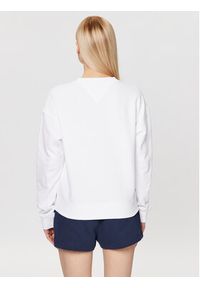 Tommy Jeans Bluza DW0DW16121 Biały Regular Fit. Kolor: biały. Materiał: bawełna