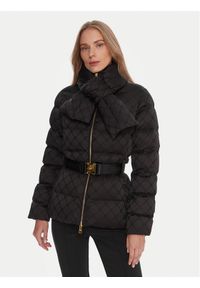 Elisabetta Franchi Kurtka zimowa PI-83D-56E2-V600 Czarny Regular Fit. Kolor: czarny. Materiał: syntetyk. Sezon: zima #1