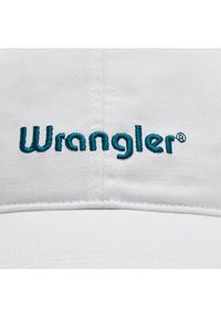 Wrangler Czapka z daszkiem U5XX1A Biały. Kolor: biały. Materiał: bawełna