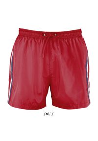 SOL'S - Szorty Sol's Sunrise. Kolor: czerwony. Długość: krótkie. Sezon: lato #1
