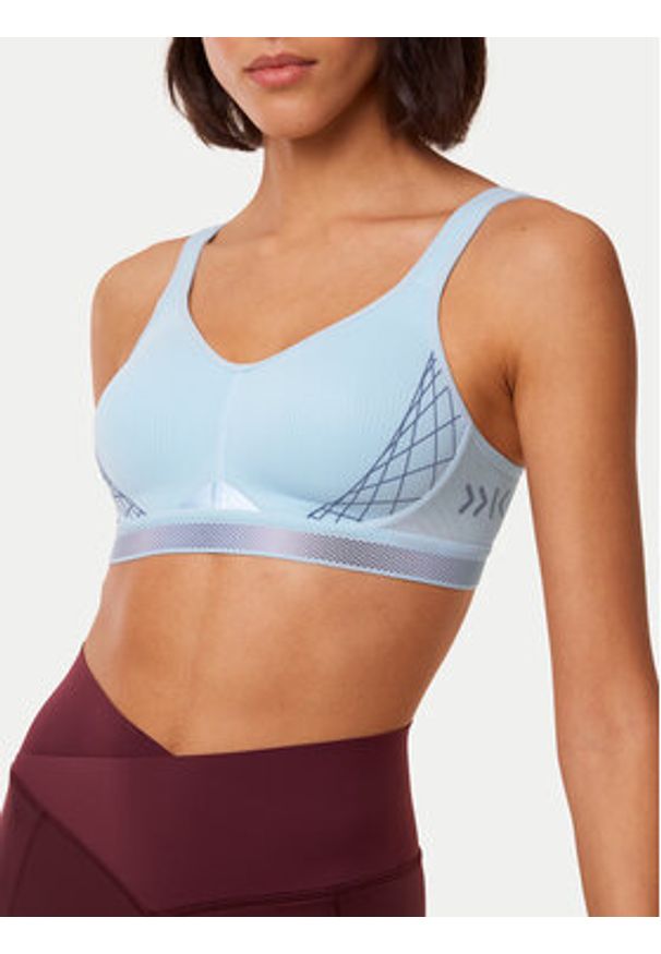 Triumph Biustonosz sportowy Triaction Cardio Flow 10205923 Niebieski. Kolor: niebieski. Materiał: syntetyk