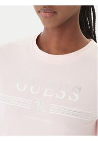 Guess T-Shirt V6GI07 K2968 Różowy Regular Fit. Kolor: różowy. Materiał: bawełna #4