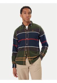 Barbour Koszula Iceloch MSH4994TN11 Beżowy Tailored Fit. Kolor: beżowy. Materiał: bawełna #1