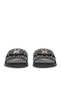Nine West Klapki EO-TL758-1 Czarny. Kolor: czarny. Materiał: skóra #8
