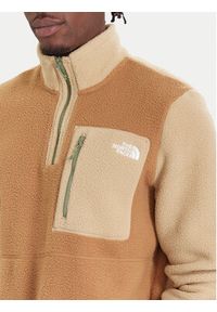 The North Face Polar Yumiori NF0A883S Beżowy Regular Fit. Kolor: beżowy. Materiał: syntetyk