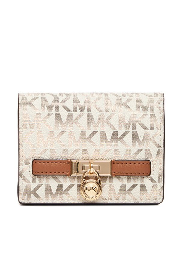 MICHAEL Michael Kors Mały Portfel Damski 32F5GNXD1B Écru. Materiał: skóra
