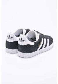 adidas Originals - Buty dziecięce Gazelle BB2503. Nosek buta: okrągły. Zapięcie: sznurówki. Kolor: szary. Materiał: guma. Model: Adidas Gazelle #3