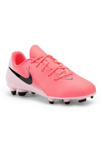 Buty piłkarskie dziecięce Nike Phantom GX II Club FG/MG Junior. Kolor: różowy. Sport: piłka nożna