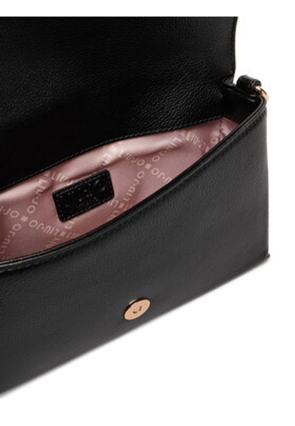 Liu Jo Torebka Ecs S Crossbody AF5224 E0058 Czarny. Kolor: czarny. Materiał: skórzane