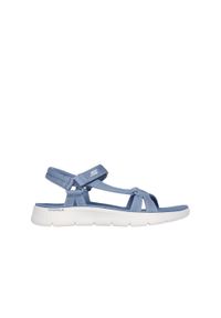 skechers - Sandały damskie SKECHERS Go Walk Flex Sandal Sublime. Kolor: niebieski