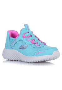skechers - Buty do chodzenia dla dzieci Skechers Bounder Simple Cut. Kolor: niebieski. Materiał: syntetyk, materiał. Szerokość cholewki: normalna. Model: Skechers Sport. Sport: turystyka piesza