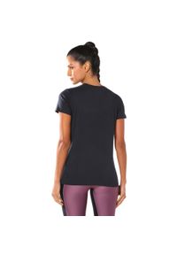 Under Armour - Damska Koszulka Z Grafiką W Sportowym Stylu. Kolor: czarny