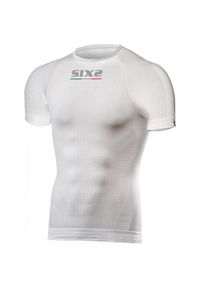 SIXS - Podkoszulek rowerowy TS1. Kolor: biały. Materiał: skóra