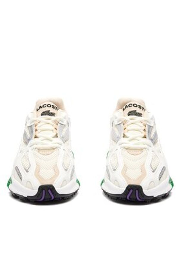 Lacoste Sneakersy L003 2K24 747SMA0013 Biały. Kolor: biały. Materiał: materiał